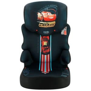 Disney autostol med Cars - 15-36 kg - Sort/rød