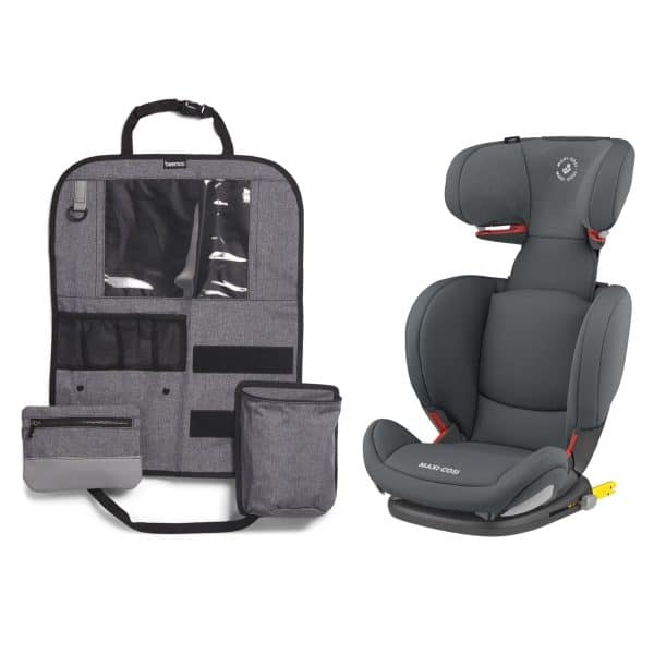 Maxi-Cosi Rodifix AirProtect Autostol inkl. Beemoo Deluxe Sædebeskytter, Authentic Graphite