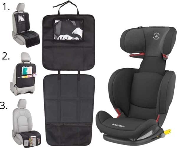 Maxi-Cosi Rodifix AirProtect Autostol inkl. 3-in-1 Sædebeskytter, Authentic Black