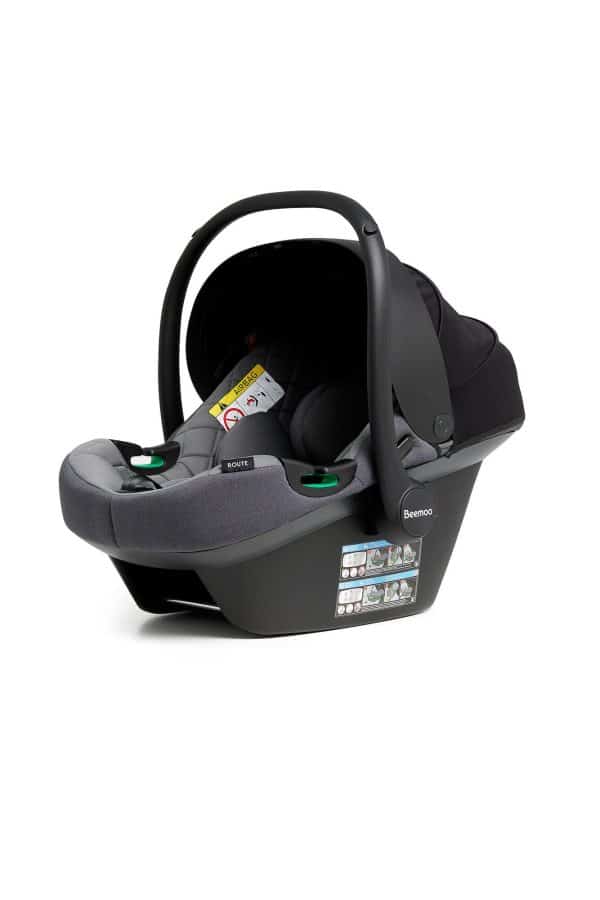 Beemoo Route i-Size Autostol Baby, Mineral Grey