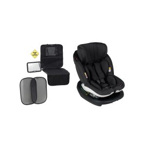 BeSafe iZi Modular RF X1 i-Size Autostol Inkl. Tilbehørspakke, Fresh Black Cab