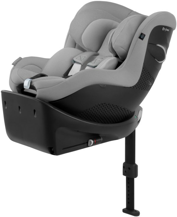 Cybex Sirona Gi i-Size Autostol inkl. Spædbarnsindlæg, Fog Grey