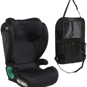 Beemoo Range i-Size Autostol Inkl. Smart Organizer, Black Stone