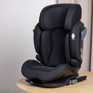 Beemoo Recline i-Size Autostol, Black Mesh
