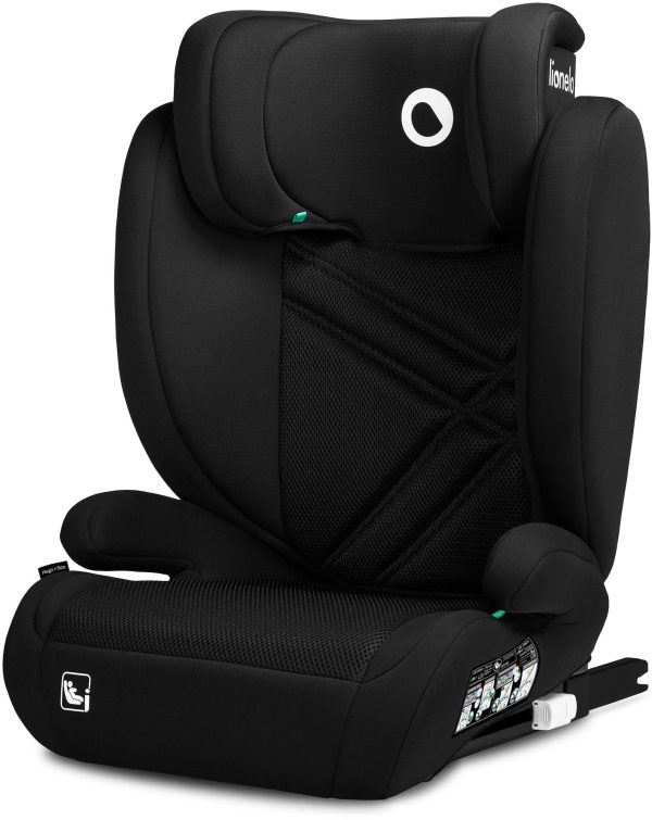 Lionelo HUGO i-Size Autostol, Black Carbon